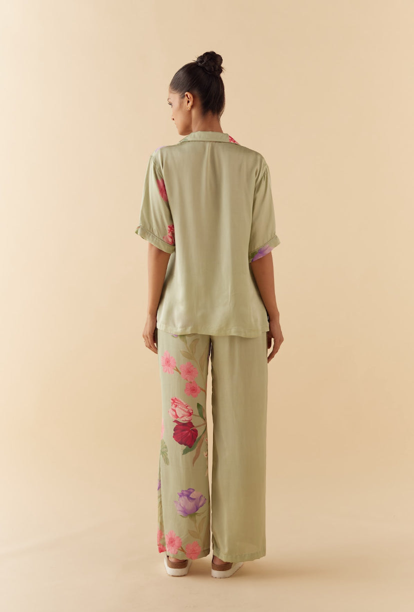 Jade Lounge to Sleep Pajama Set – Soft Pyjama Sets for Women Ideal for Nightwear