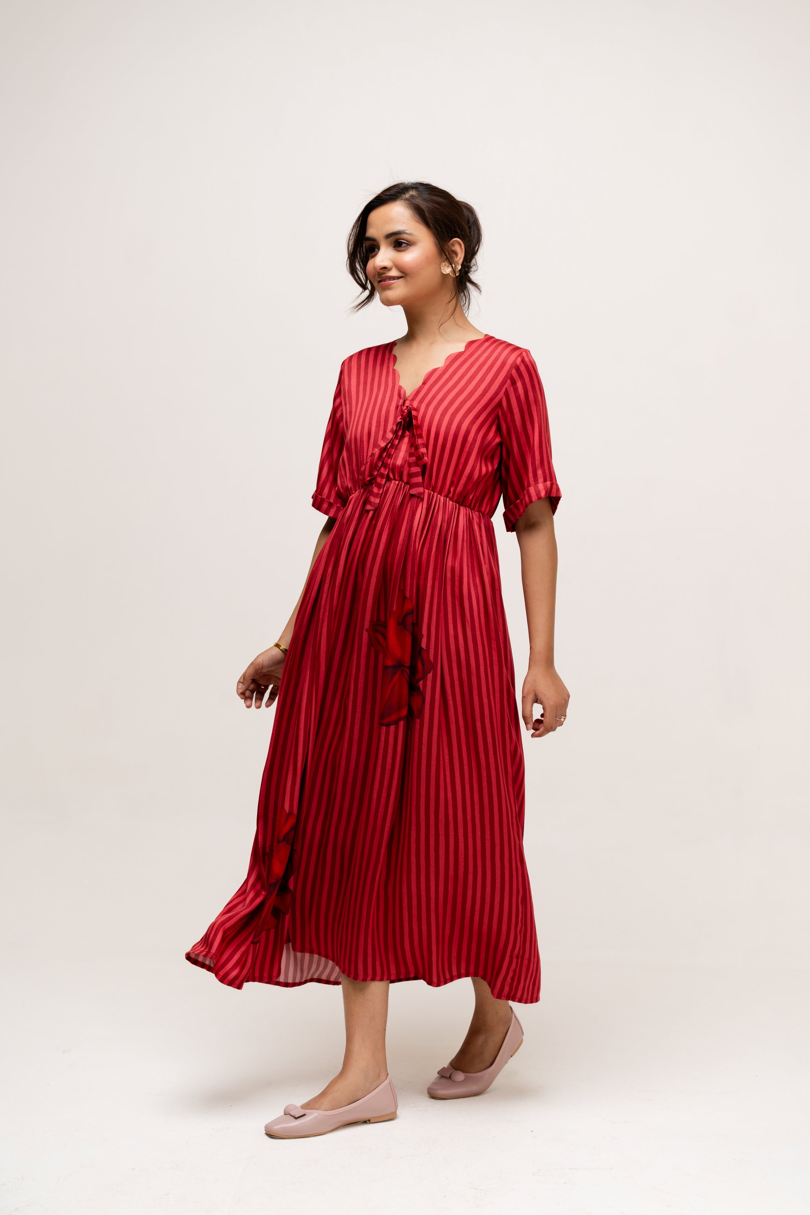 Mad Love Short-Sleeved Nursing Dress