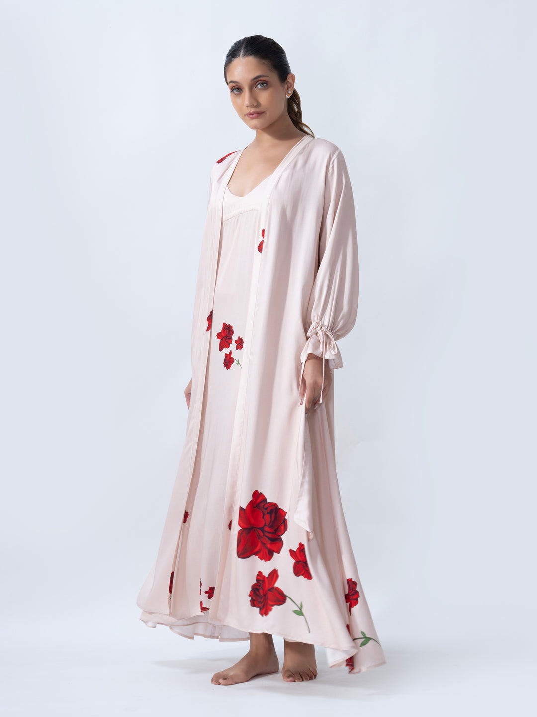 Rose Sorbet Long Robe