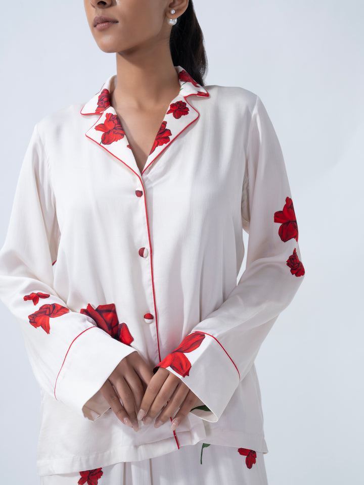 Stylish Lovers & Roses PJ Sets for Womens – Trendy Pajama Sets for Lounging