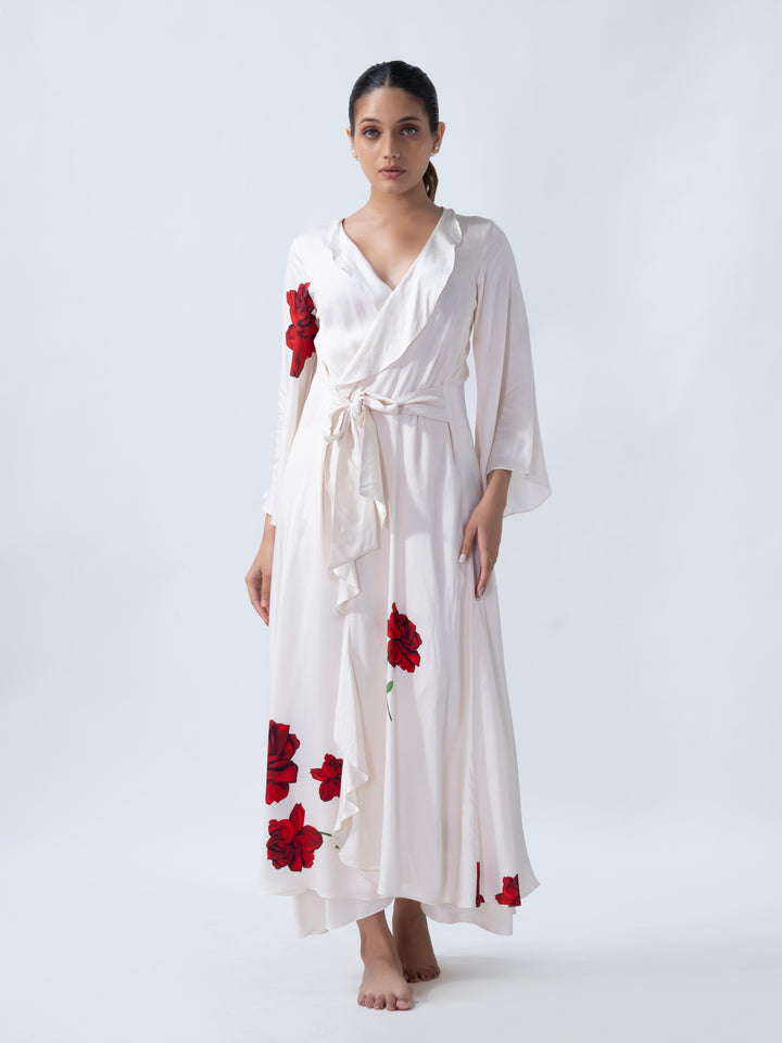 Lovers & Roses Long Robe
