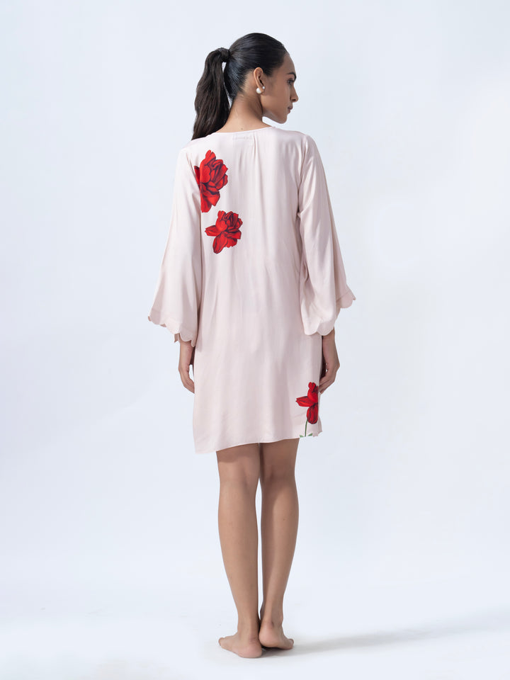 Rose Sorbet Short Robe