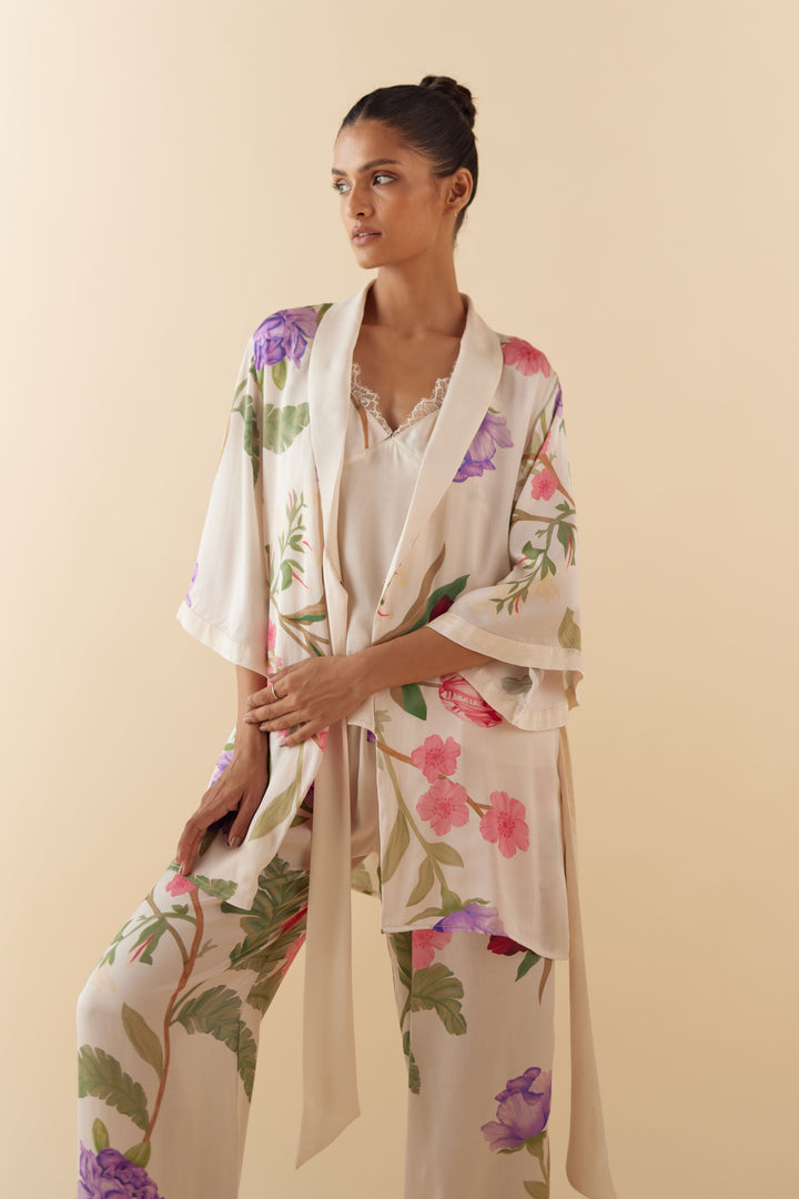 Floral Dream Lounge to Sleep Robe