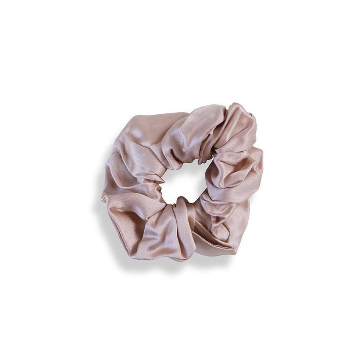 Cameo Rose Silk Scrunchies - SleepLove