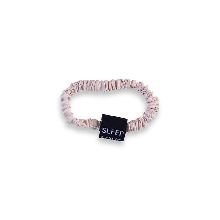 Cameo Rose Silk Scrunchies - SleepLove