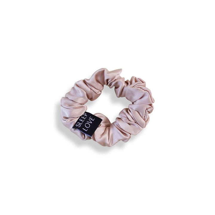 Cameo Rose Silk Scrunchies - SleepLove