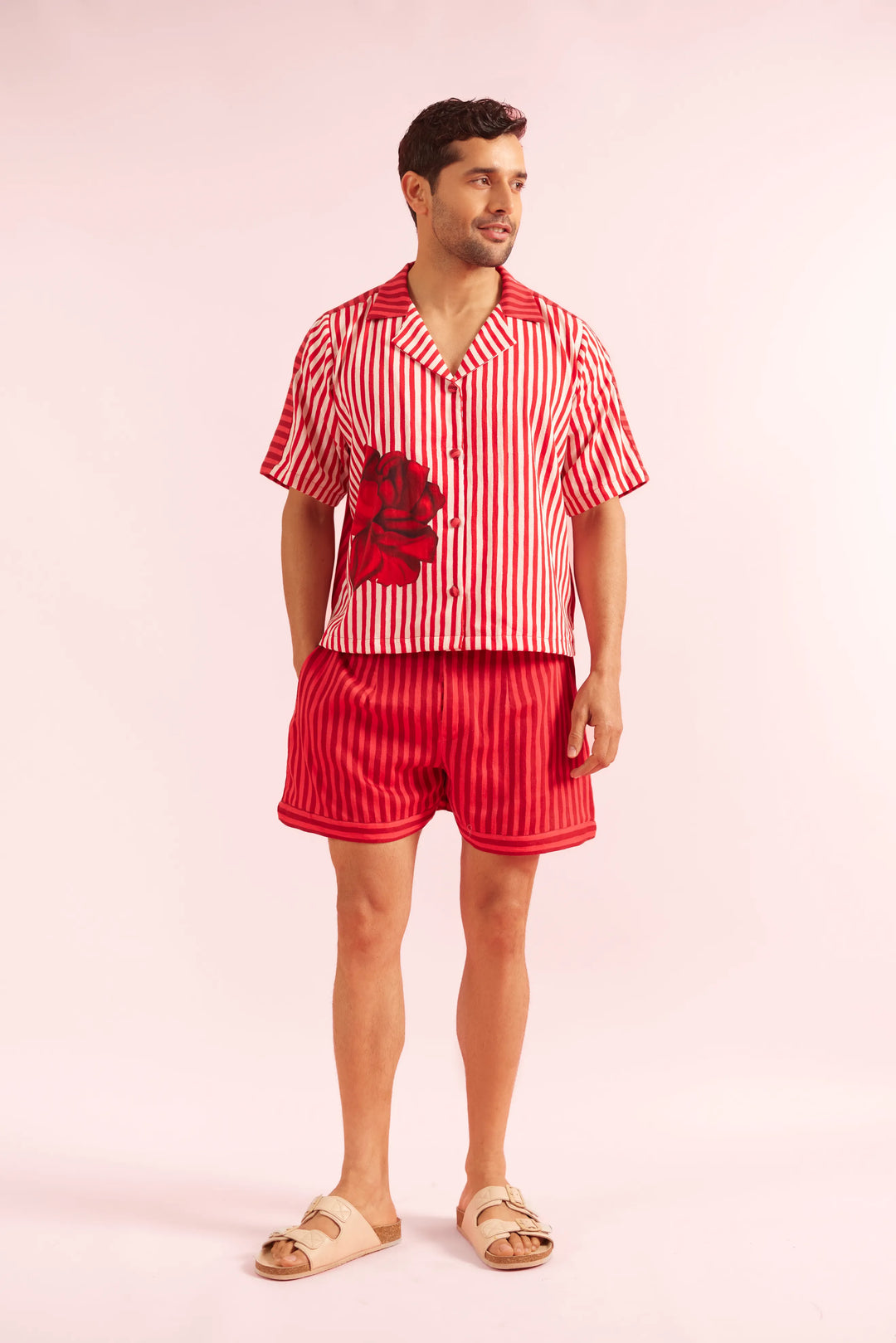 Mad Love Men's Pj Shorts Set