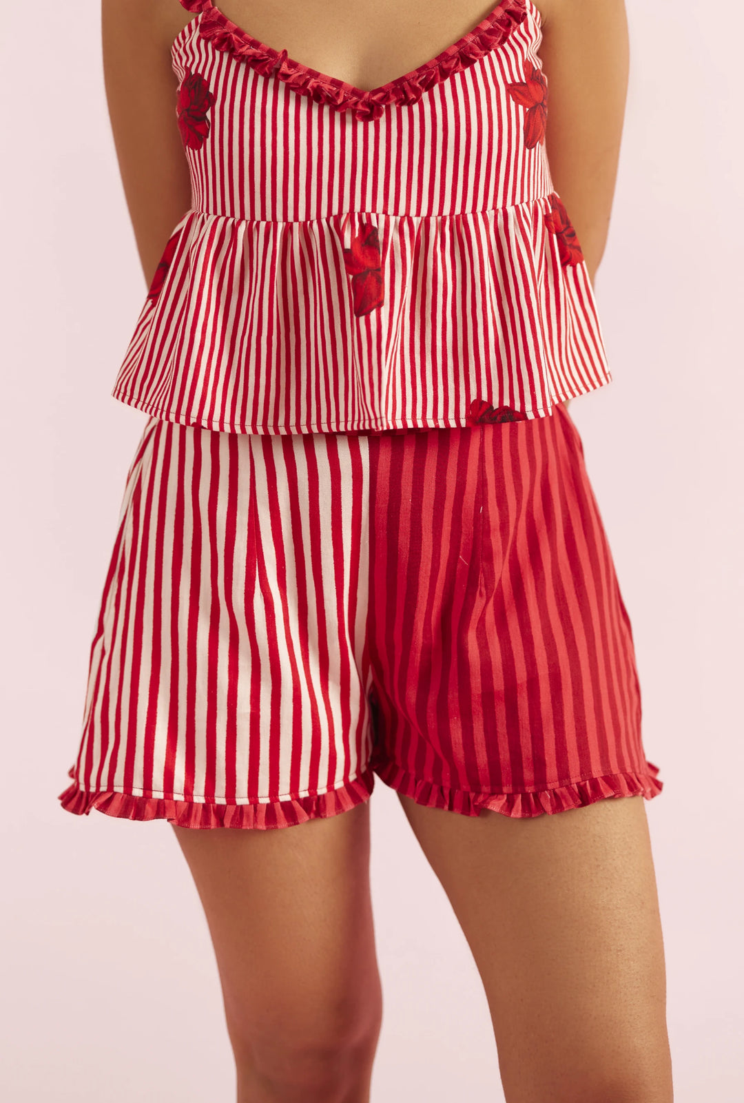 Mad Love Striped Shorts