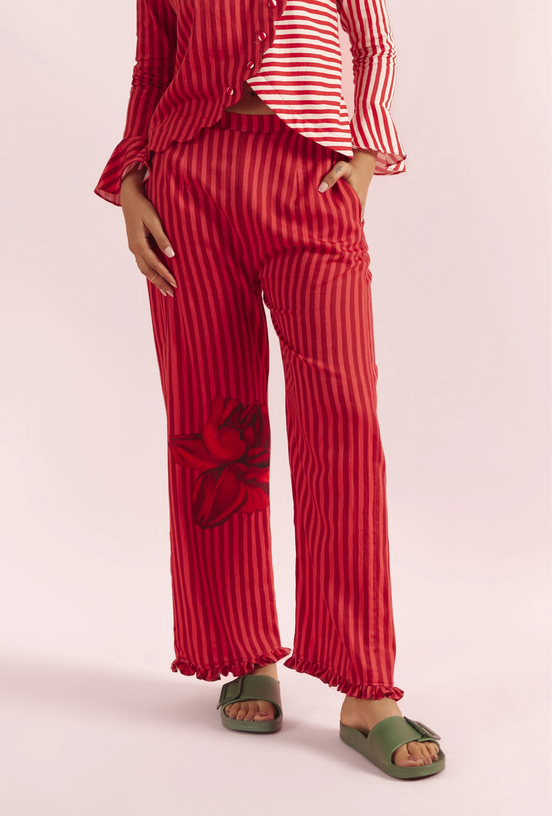 Mad Love Rose PJ Pants