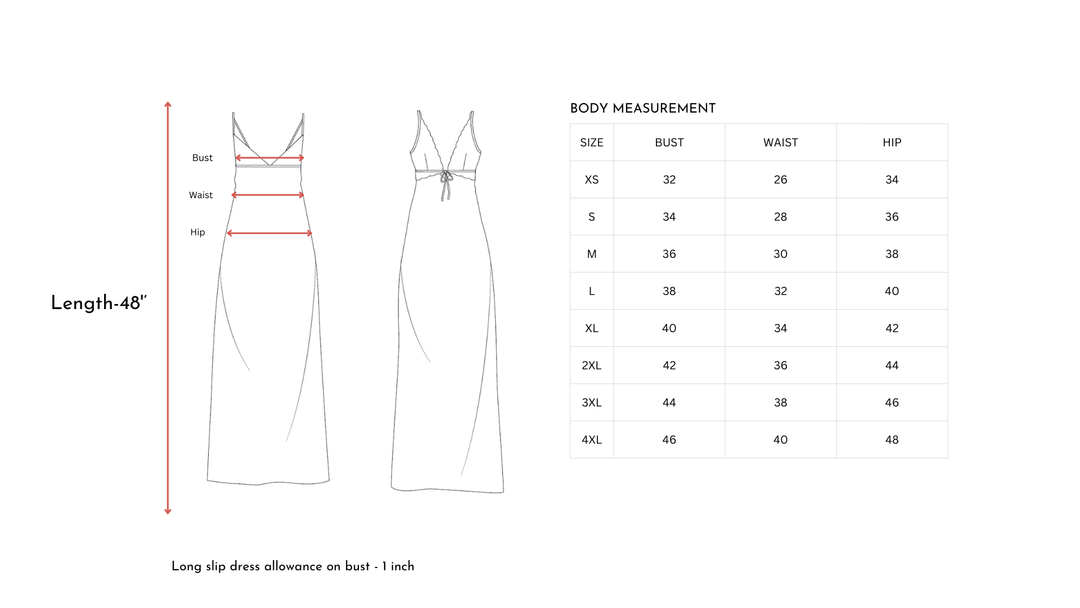 Lovers & Roses Long Slip