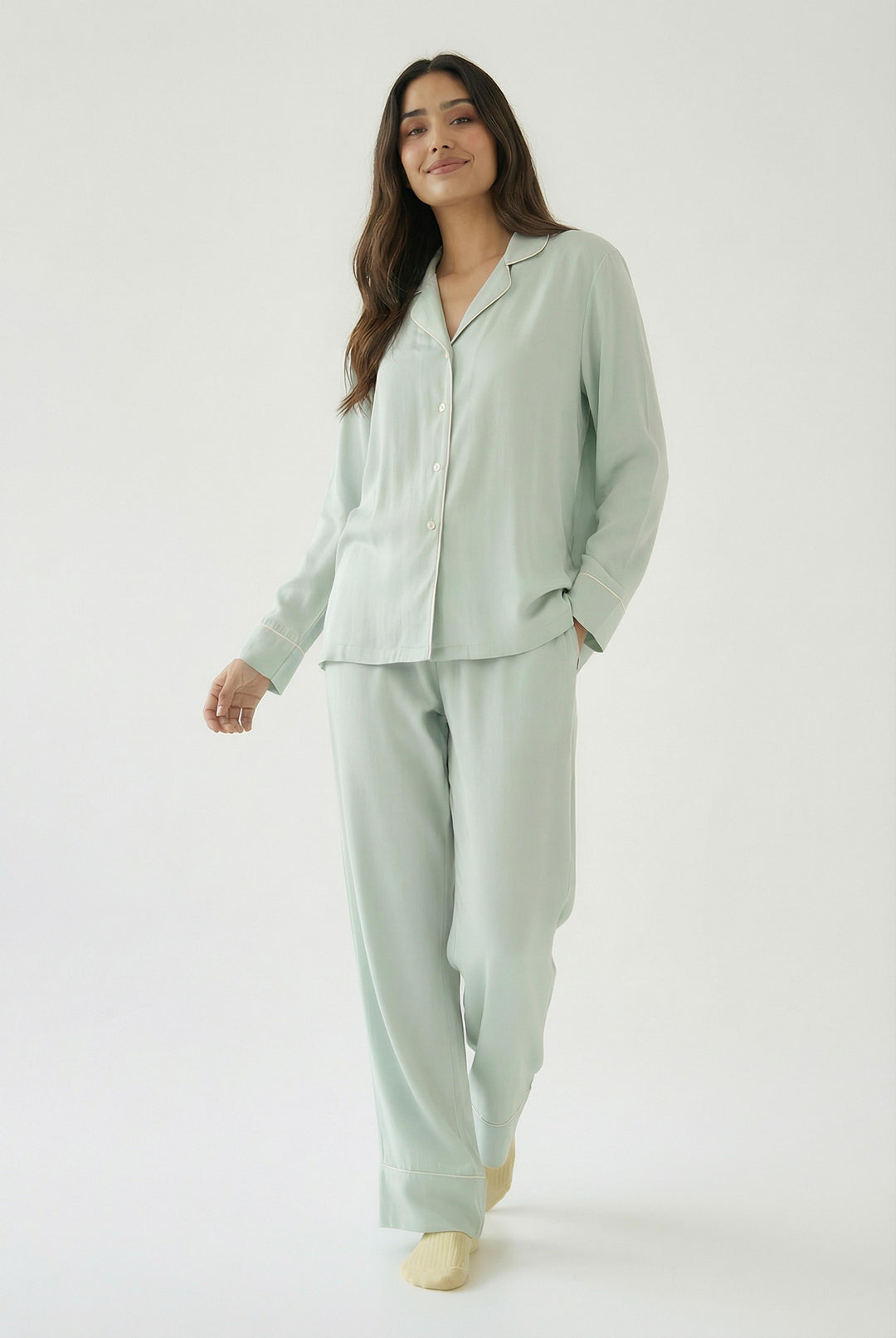 Celeste Blue Modal Lounge Pants