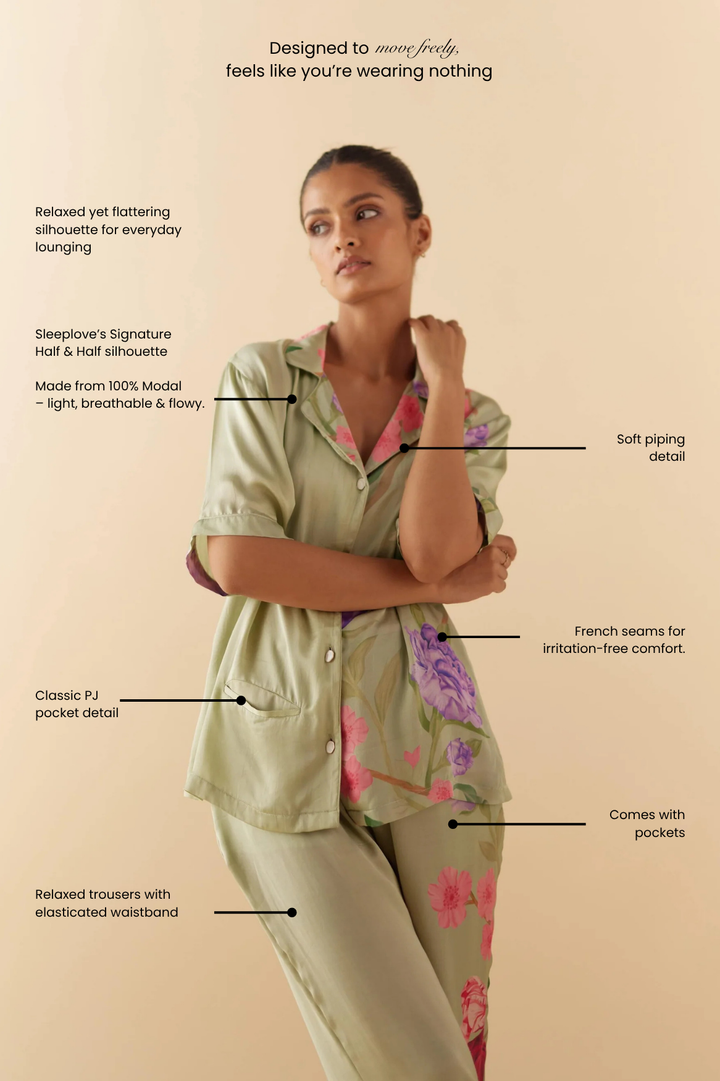 Jade Lounge to Sleep Pajama Set