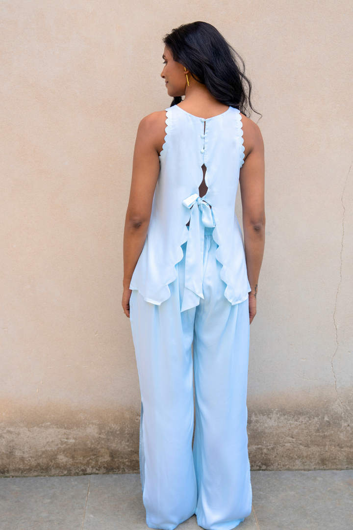 Bit of Blue Back knot Co-ord