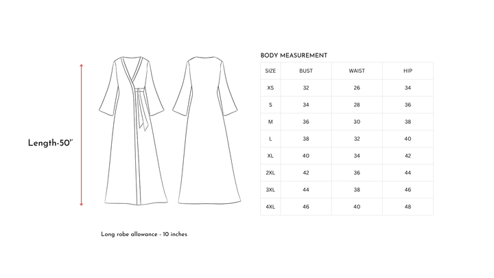 Lounge Robe in Ivory White