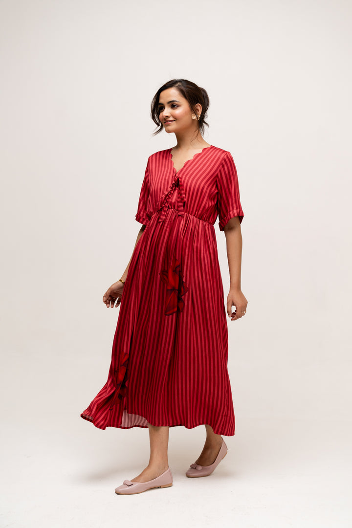 Mad Love Short-Sleeved Nursing Dress