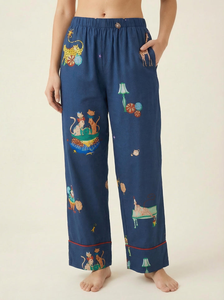 Midnight Blue Sleep & Lounge Pants