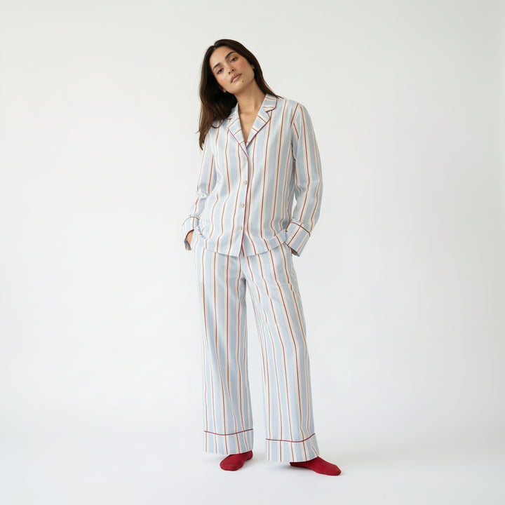 Holiday Stripes Pajama Set