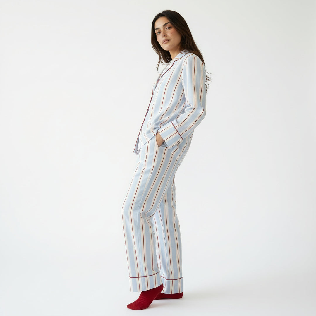 Holiday Stripes Pajama Set