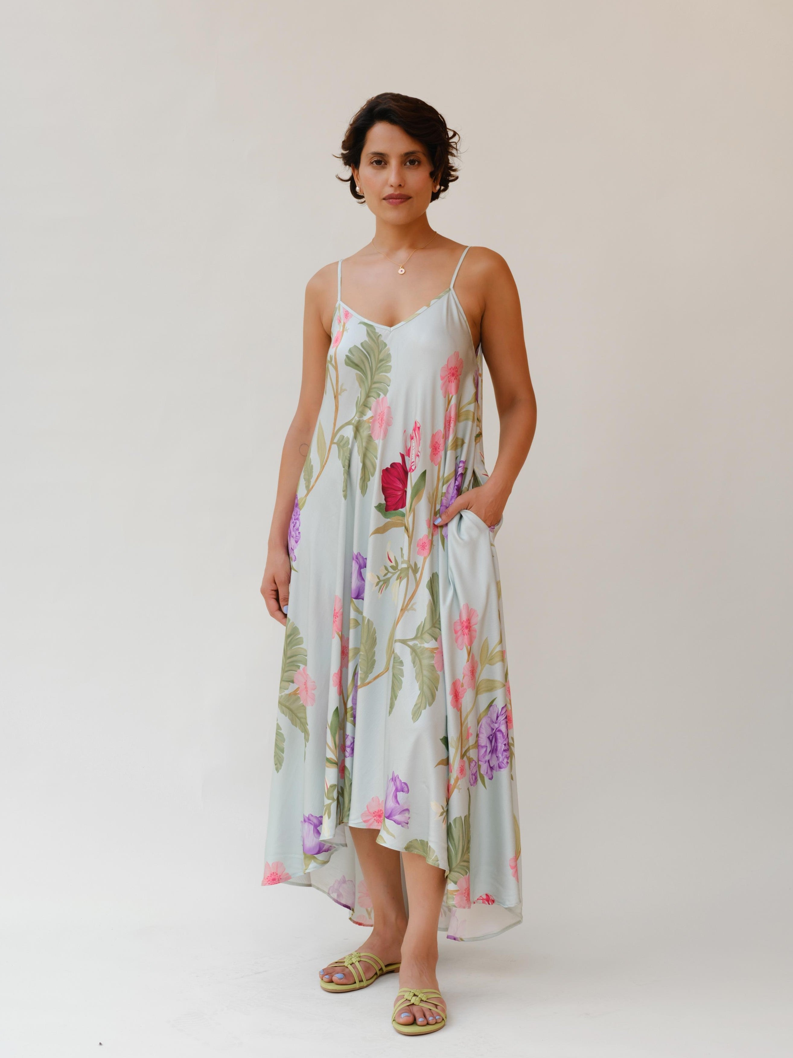 Celeste Floral Dream Lounge Cami Dress