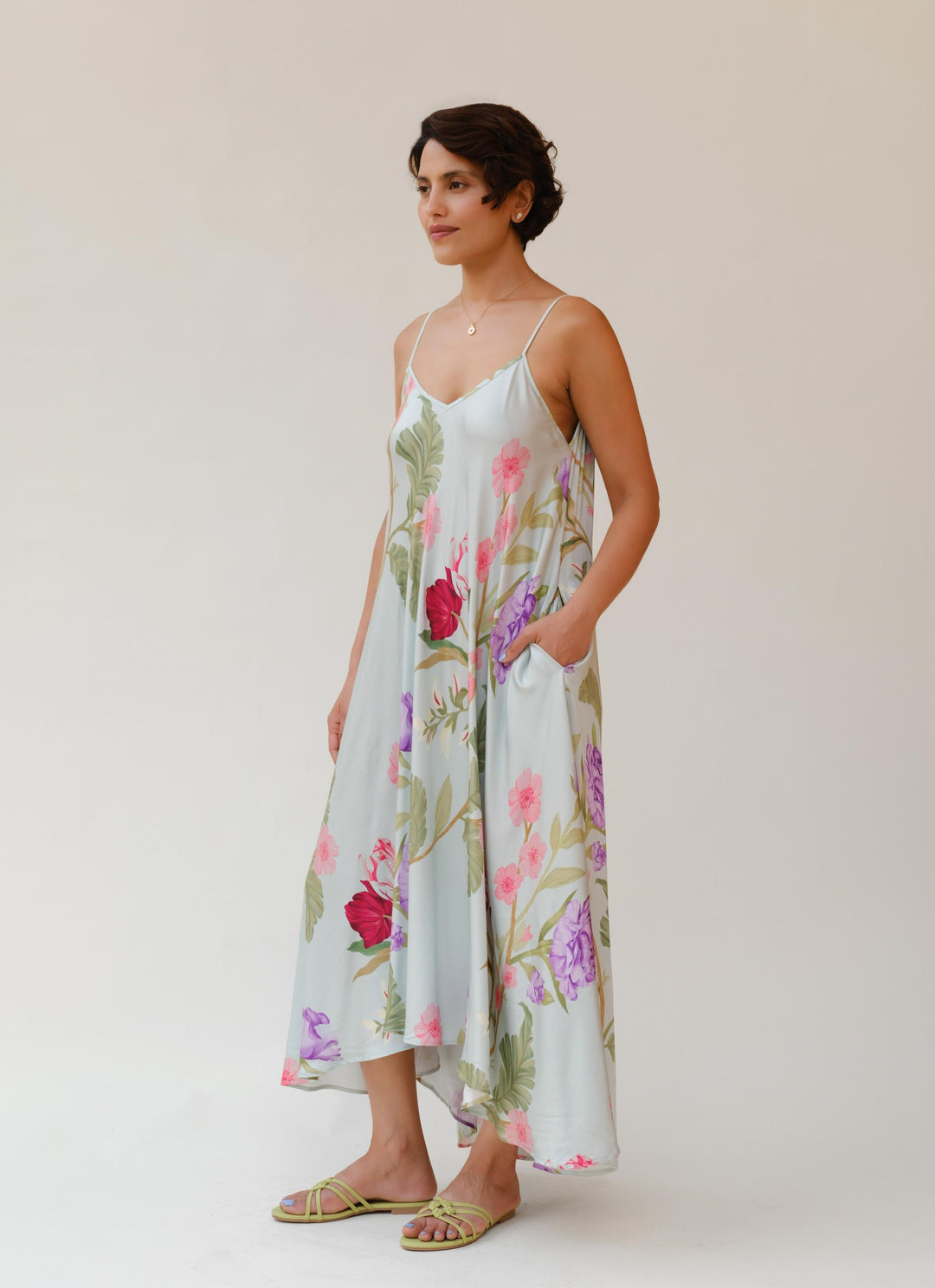 Celeste Floral Dream Lounge Cami Dress