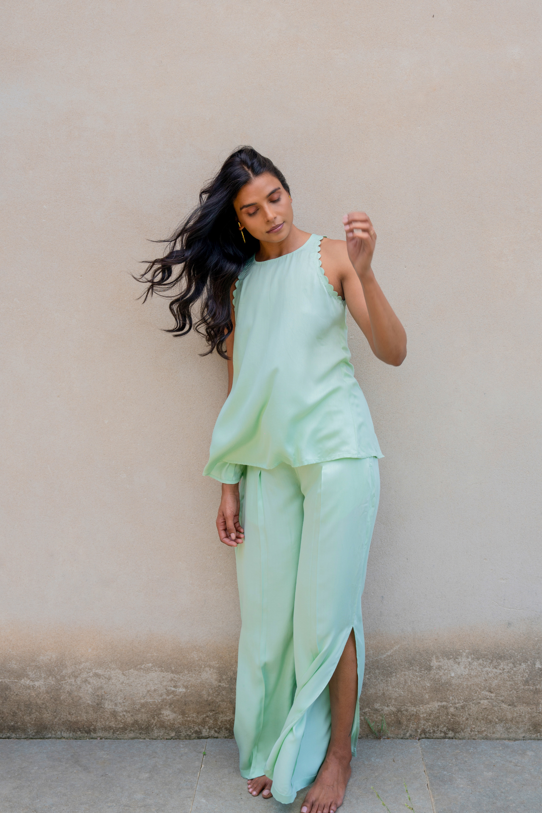Slit Pants