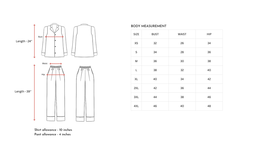 Celeste Blue Solid Pajama Set