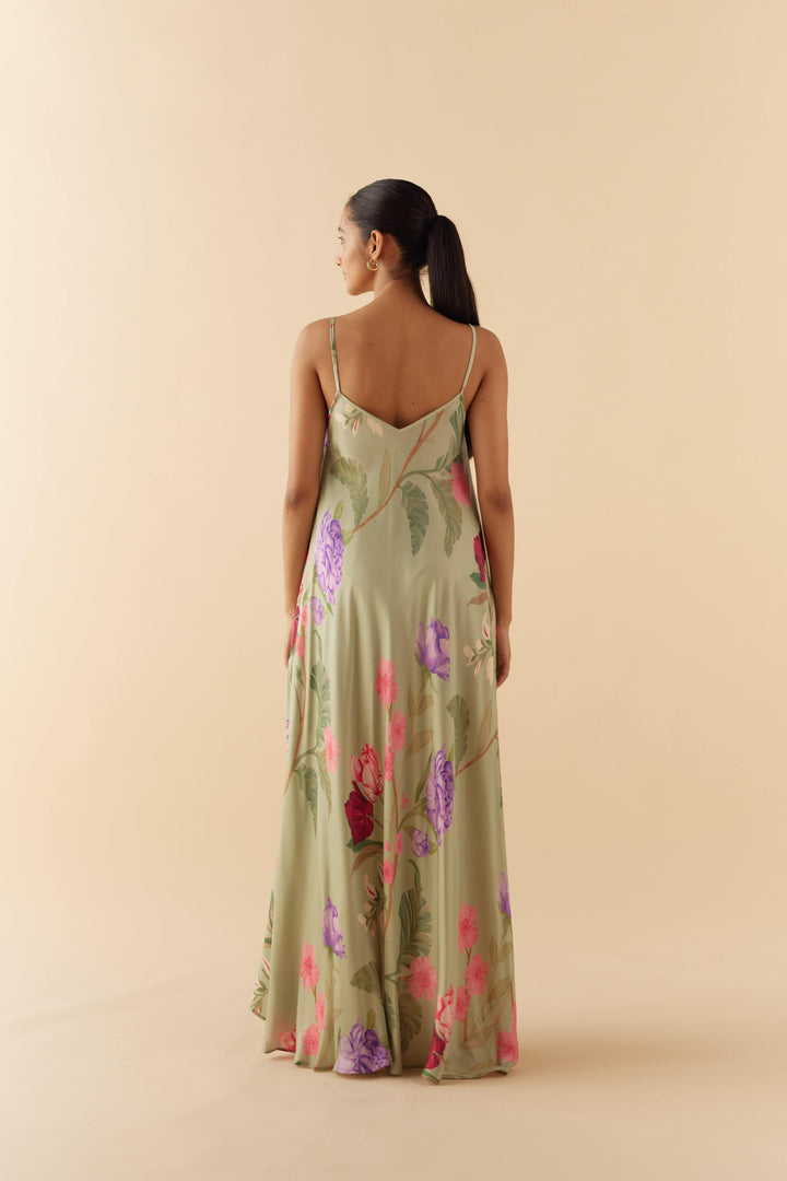 Jade Floral Dream Lounge Cami Dress