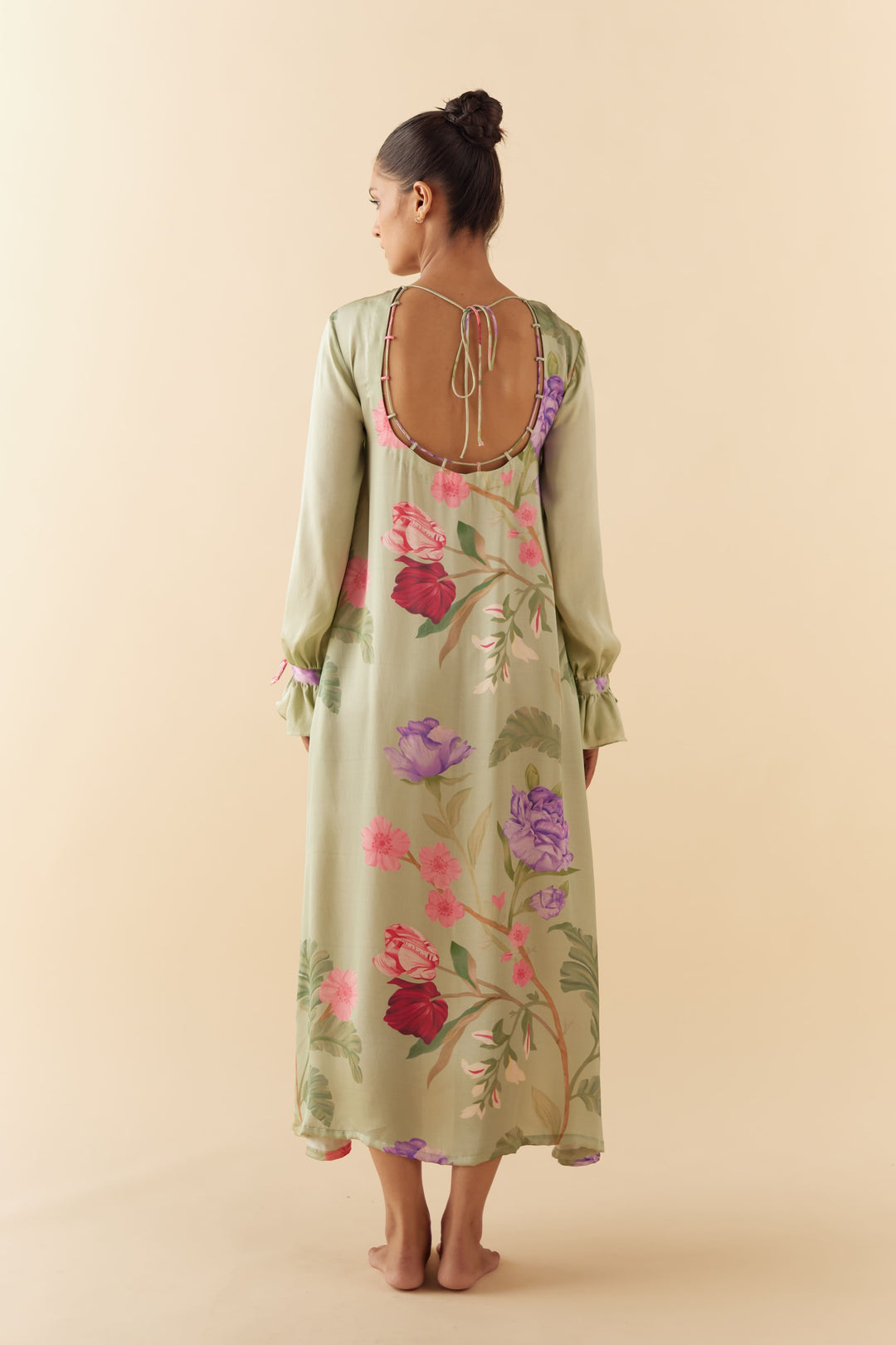 Jade Floral Dream Lounge Dress