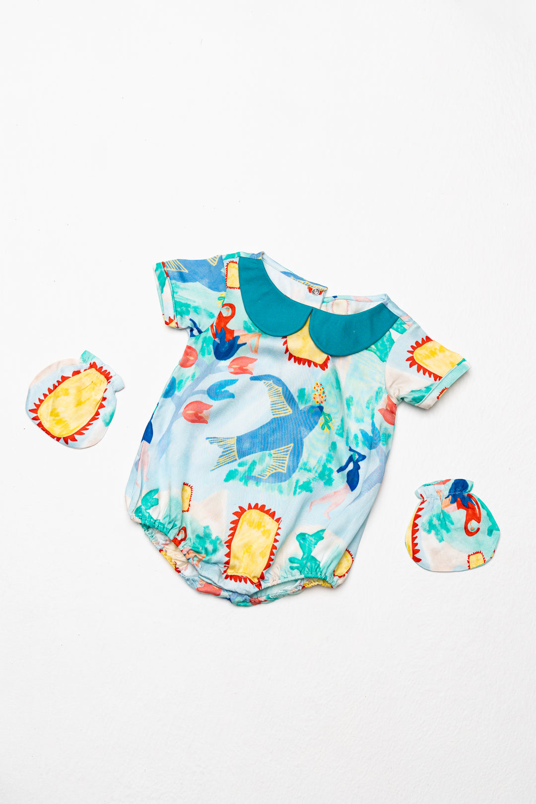 Summer Child Teal Onesie for Babies