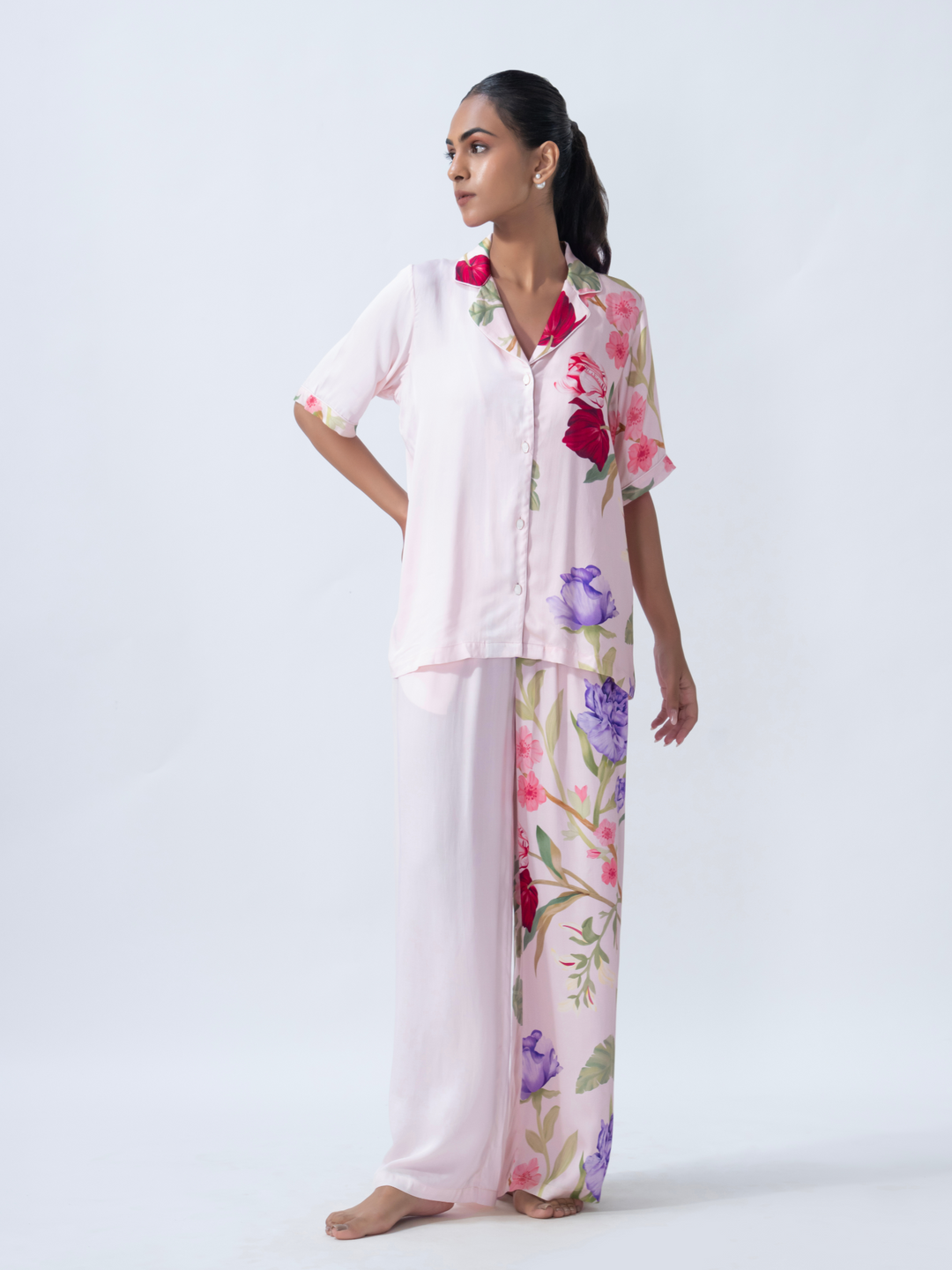 Paradise Blush Lounge to Sleep Pajama Set