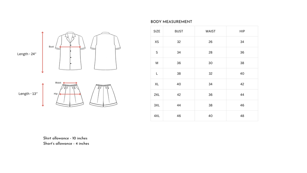 Stripes & Bows PJ Short Set