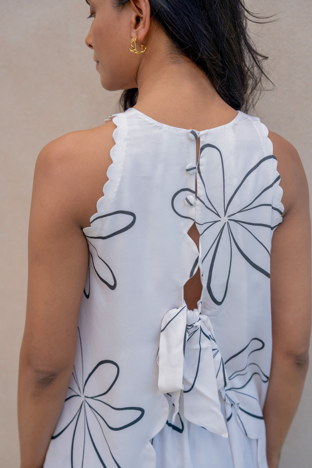Bloom Back Knot Co-Ord Set