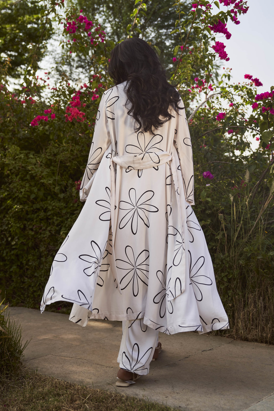 Bloom Printed Robe