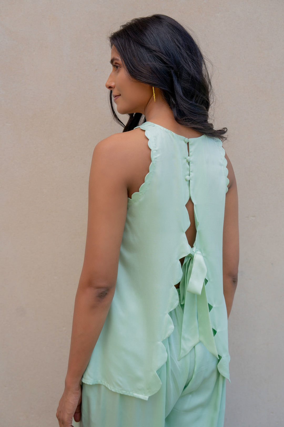 Sage Green Back Knot Co-Ord