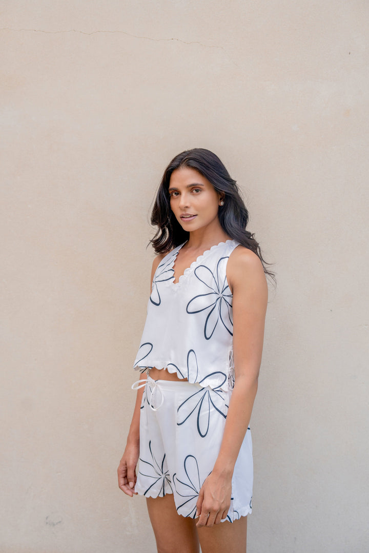 Bloom Lounge Shorts Set