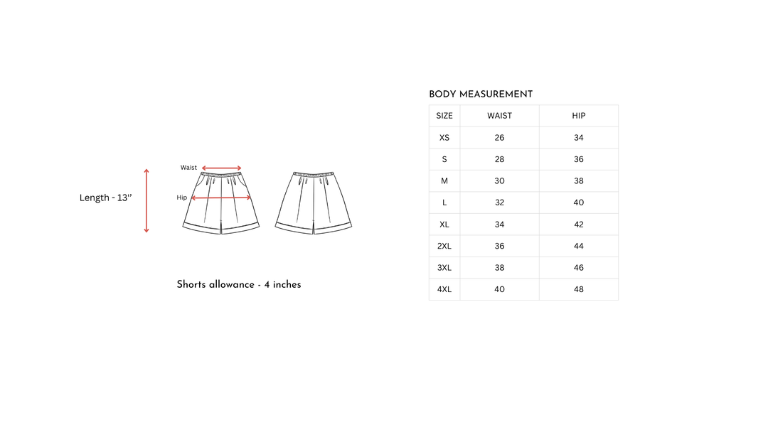 Blue Skies Shorts Set