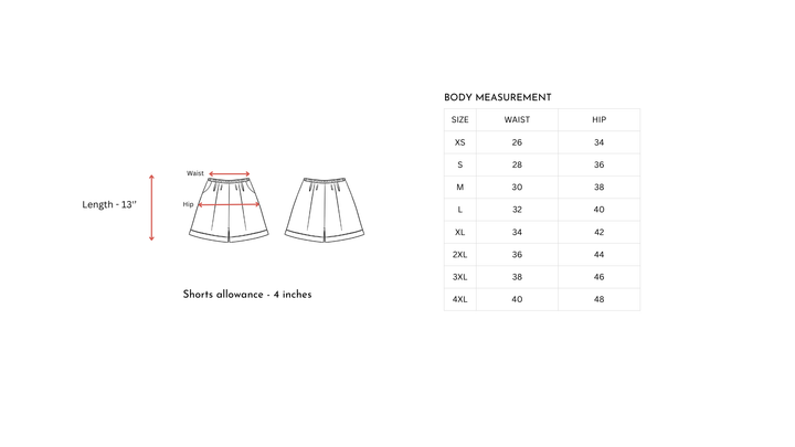 Blue Skies Shorts Set