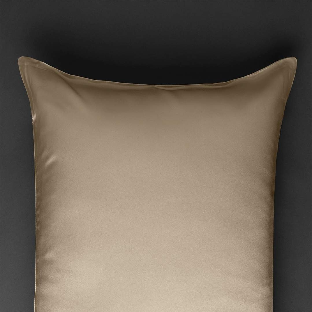 Bare Beige Mulberry Silk Pillowcase - SleepLove