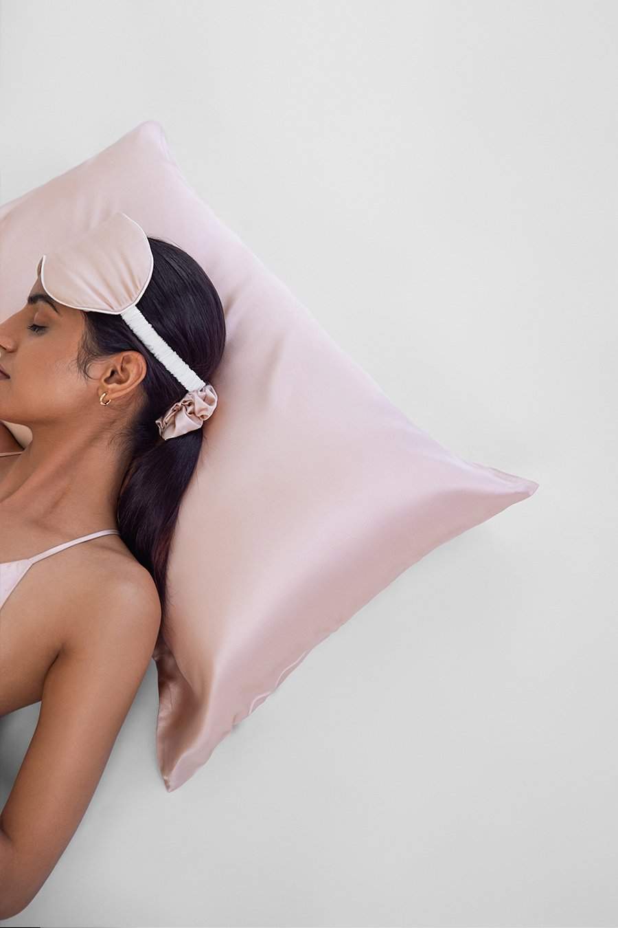 Cameo Rose Mulberry Silk Pillowcase - SleepLove