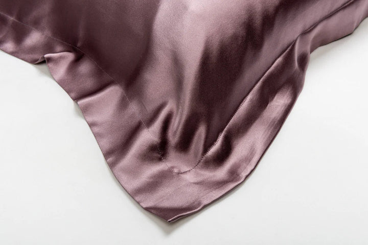 Mauve Purple Mulberry Silk Pillowcase - SleepLove